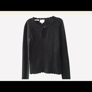 Milly black cashmere sweater